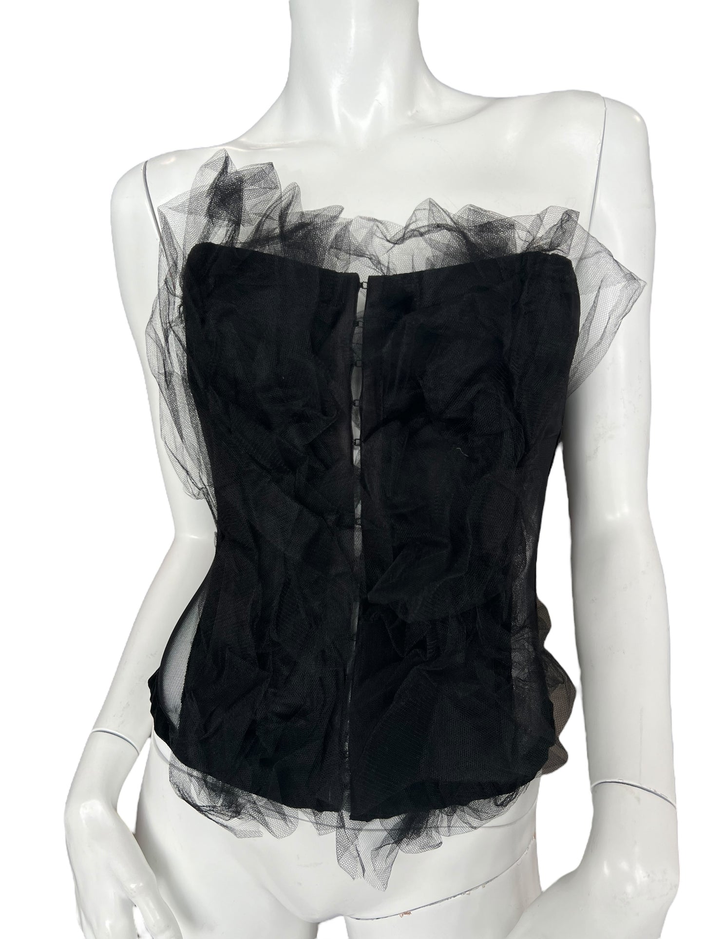 HOMEMADE TULLE BUSTIER