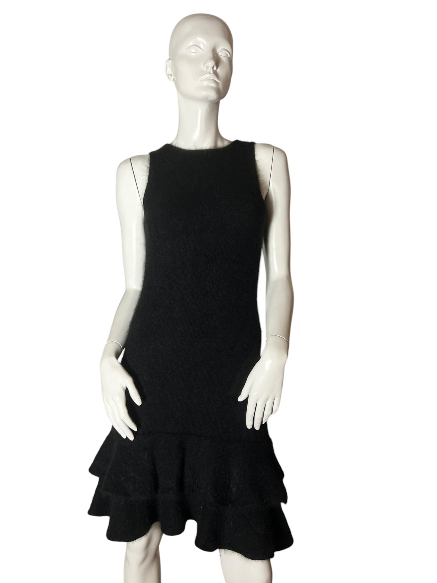 LUISA SPAGNOLI ANGORA LACED UP DRESS
