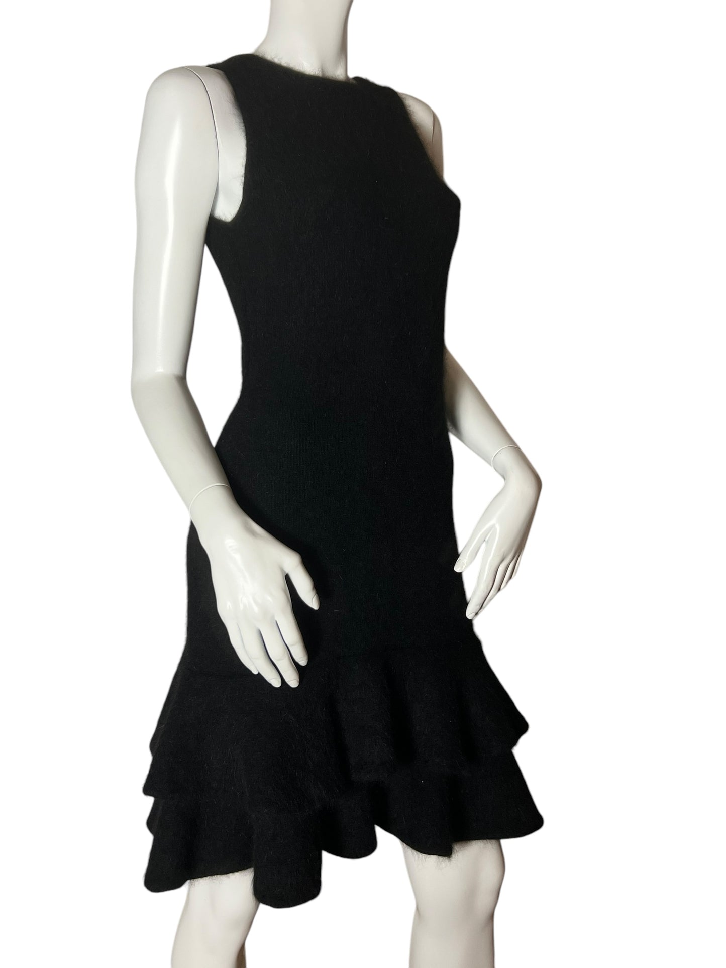 LUISA SPAGNOLI ANGORA LACED UP DRESS