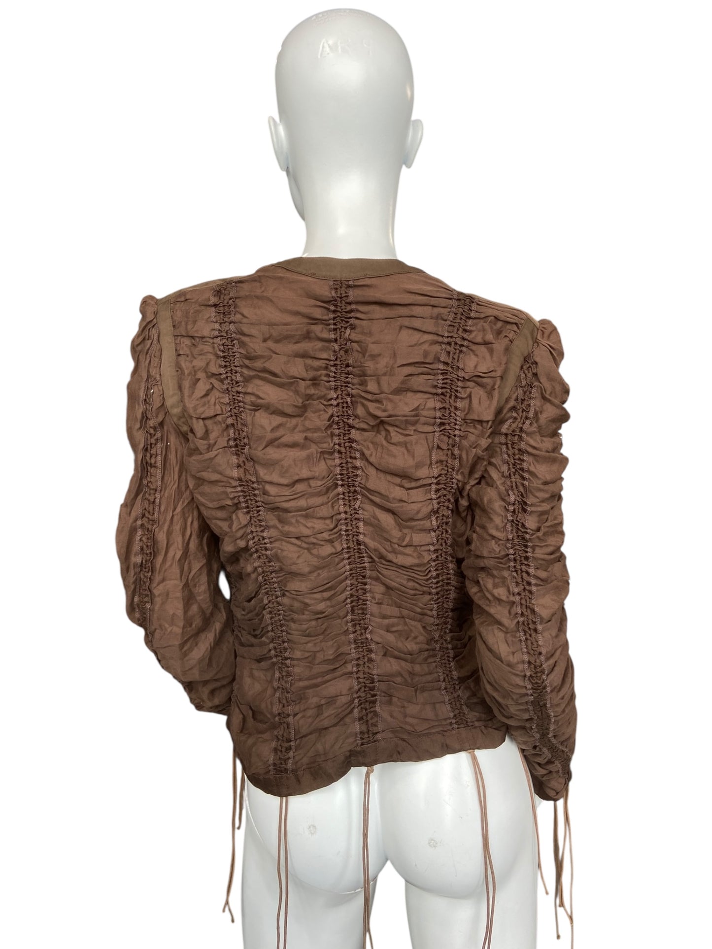 PLEIN SUD S/S2003 LACED UP JACKET