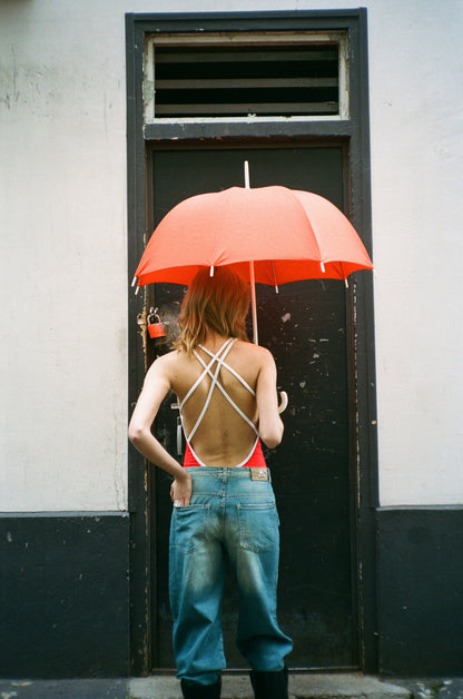 COURRÈGES ORANGE UMBRELLA