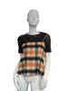Thumbnail for BALENCIAGA LEATHER AND TARTAN TOP