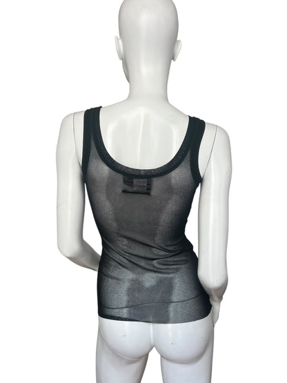 JEAN PAUL GAULTIER MESH TANK TOP