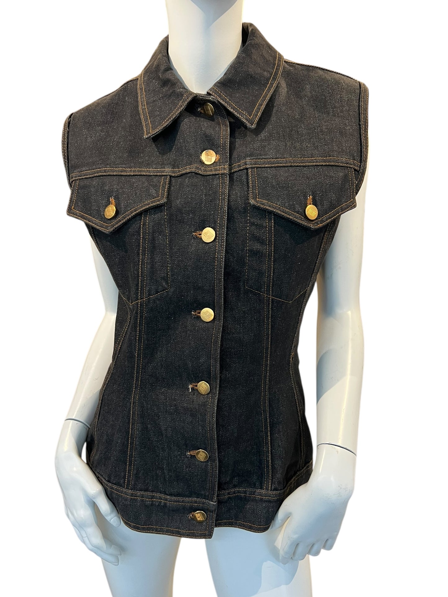JEAN PAUL GAULTIER DENIM VEST