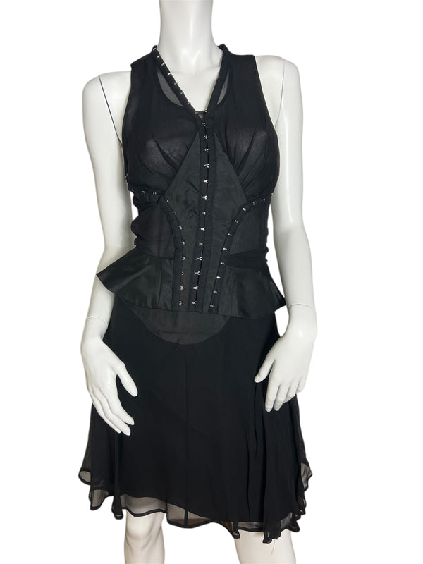 MCQ ALEXANDER MCQUEEN PRE-FALL 2013 CORSET DRESS