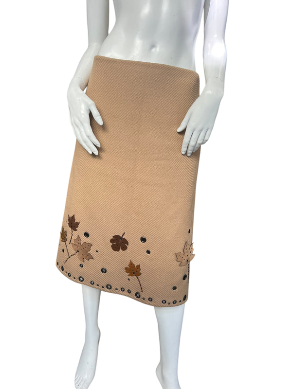 PRADA F/W 1999 LEAF SKIRT