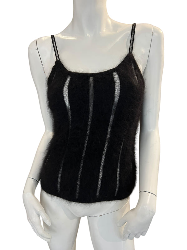 YVES SAINT LAURENT F/W 2001 ANGORA TANK TOP