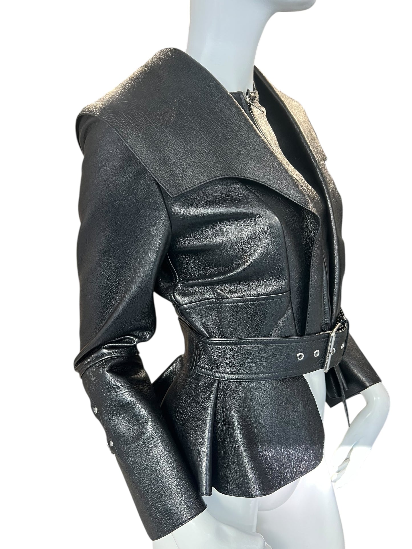 ALEXANDER MCQUEEN F/W 2018 LEATHER JACKET