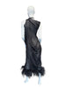 Thumbnail for MAISON MARGIELA SILK & FEATHERS DRESS