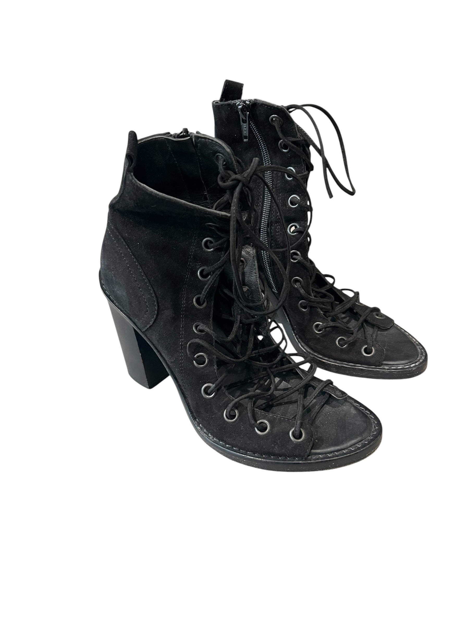 ANN DEMEULEMEESTER S/S 2009 OPEN BOOTS