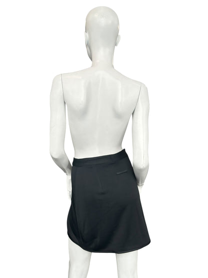 JEAN PAUL GAULTIER BLACK WRAP UP MINI SKIRT