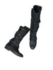 Thumbnail for CHLOÉ BUCKLES LEATHER BOOTS