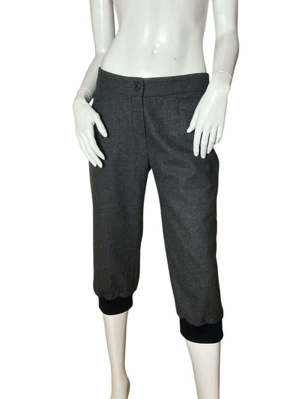 MIU MIU WOOL CAPRI PANTS