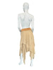 Thumbnail for PATRIZIA PEPPE SILK & LEATHER SKIRT
