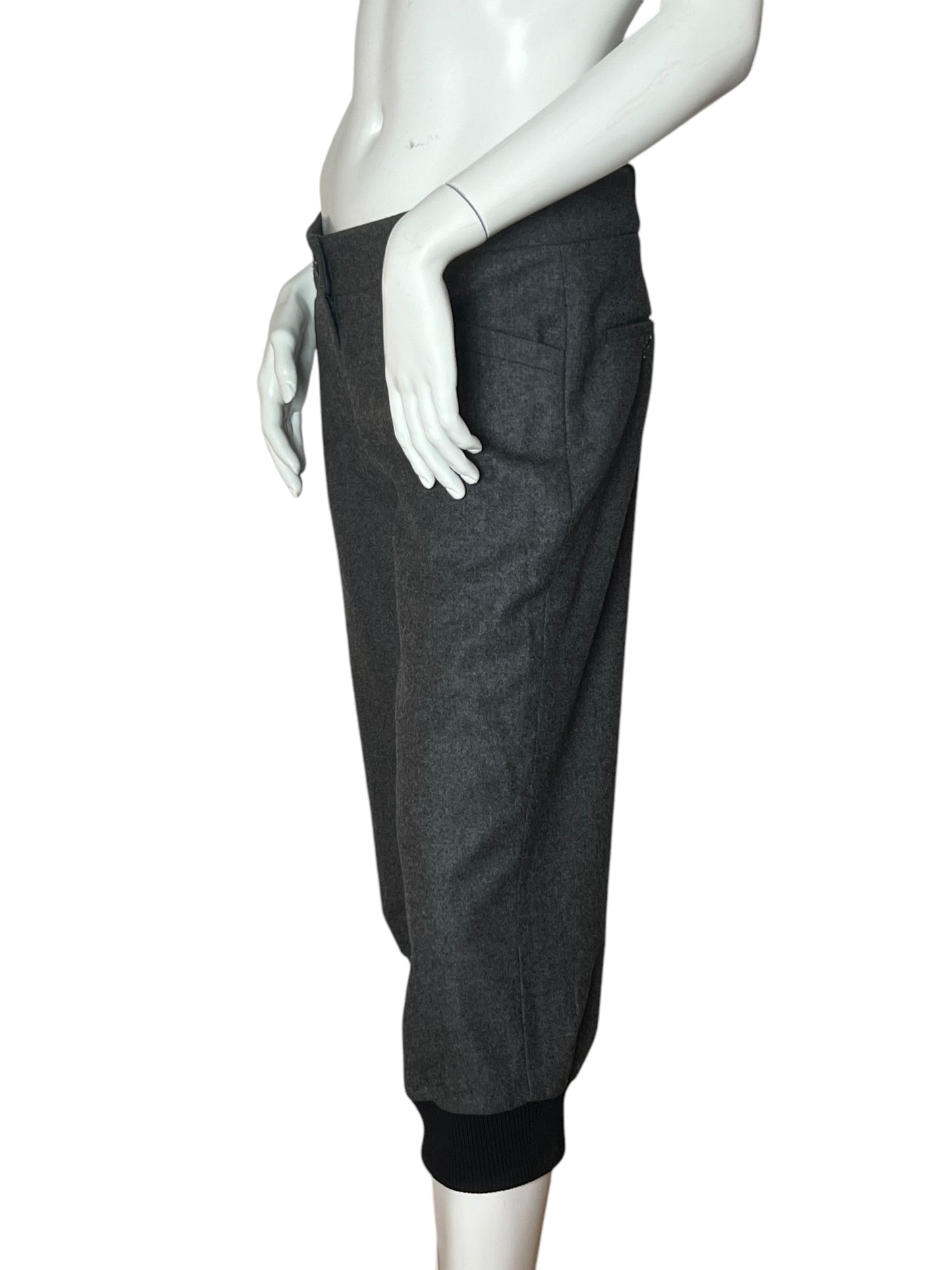 MIU MIU WOOL CAPRI PANTS