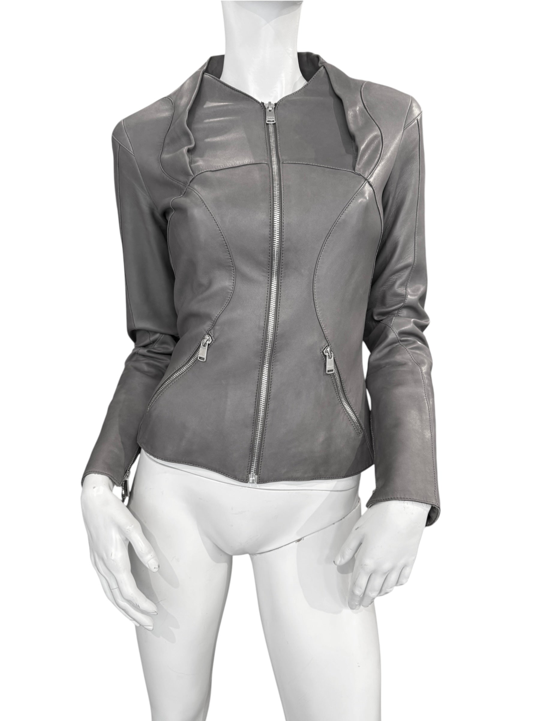 JITROIS LAMB LEATHER JACKET