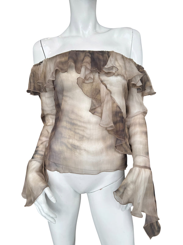 BLUMARINE SILK SHIRT