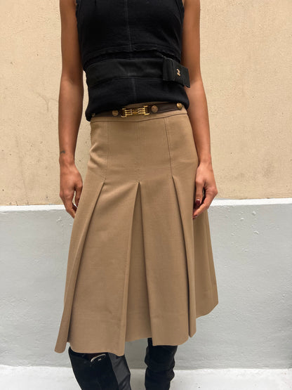 CELINE PLEATED SKIRT