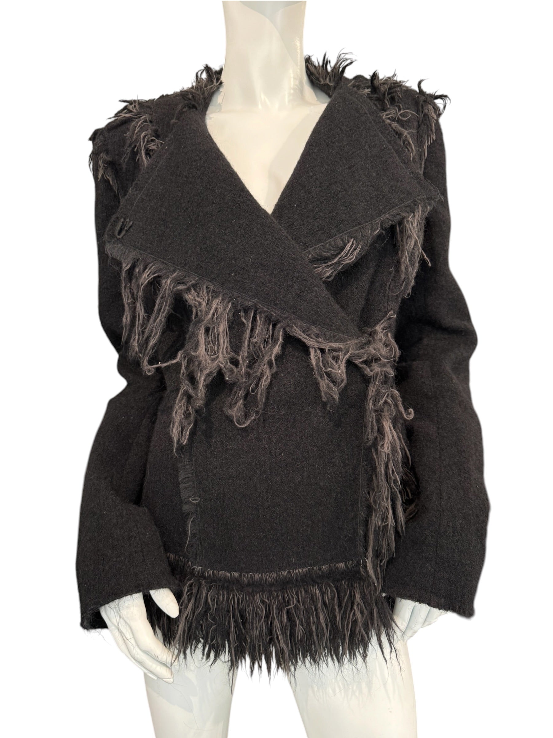 LANVIN FALL 2015 ALPAGA JACKET