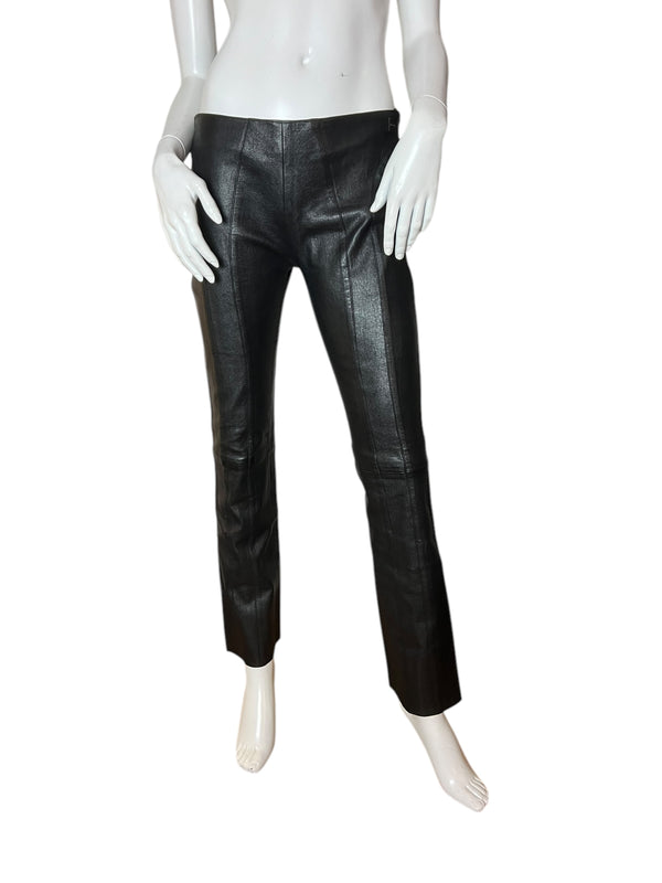 JITROIS LAMB LEATHER PANTS