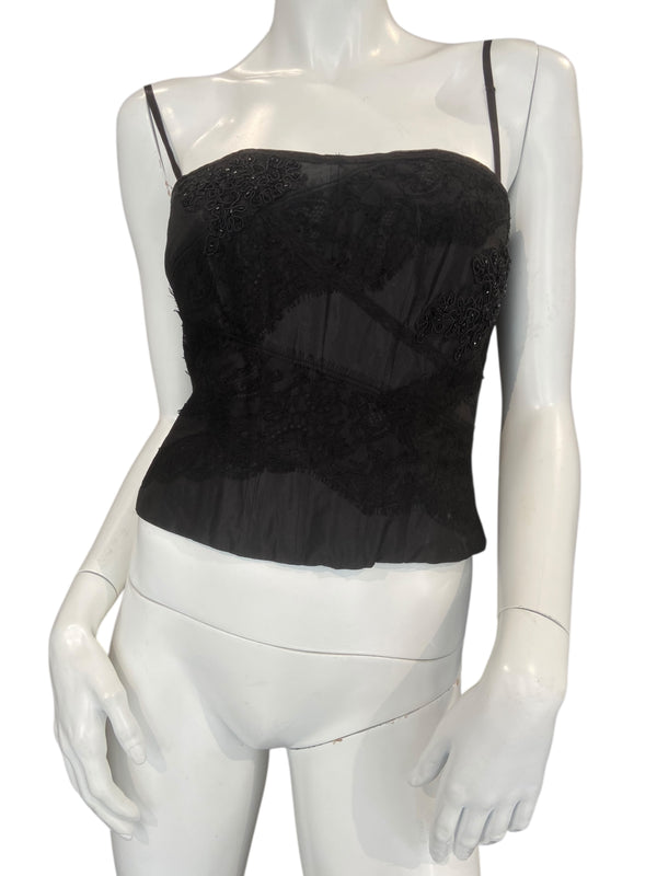LUISA SPAGNOLI SILK TOP