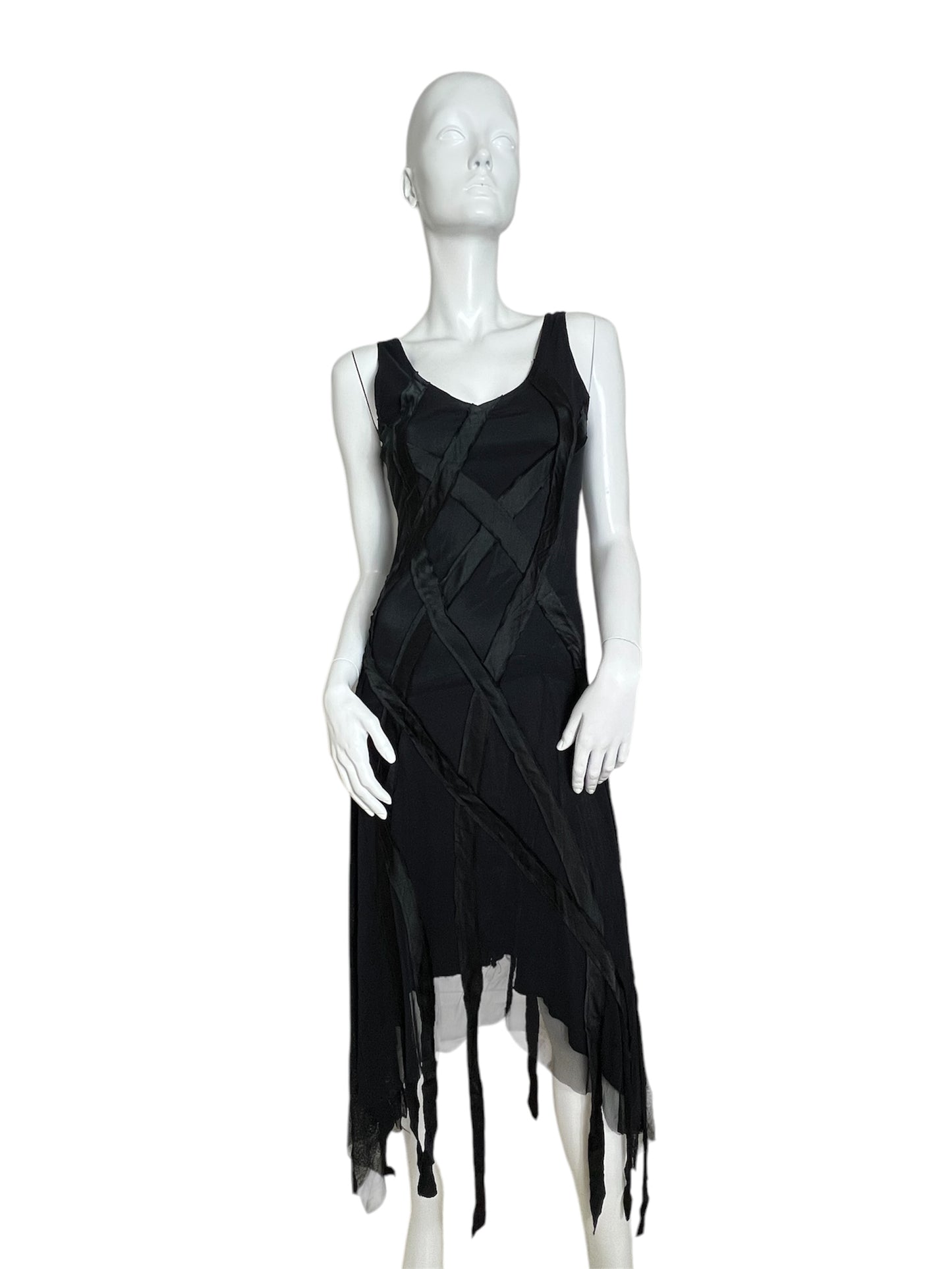 VINTAGE ASYMMETRICAL TULLE DRESS