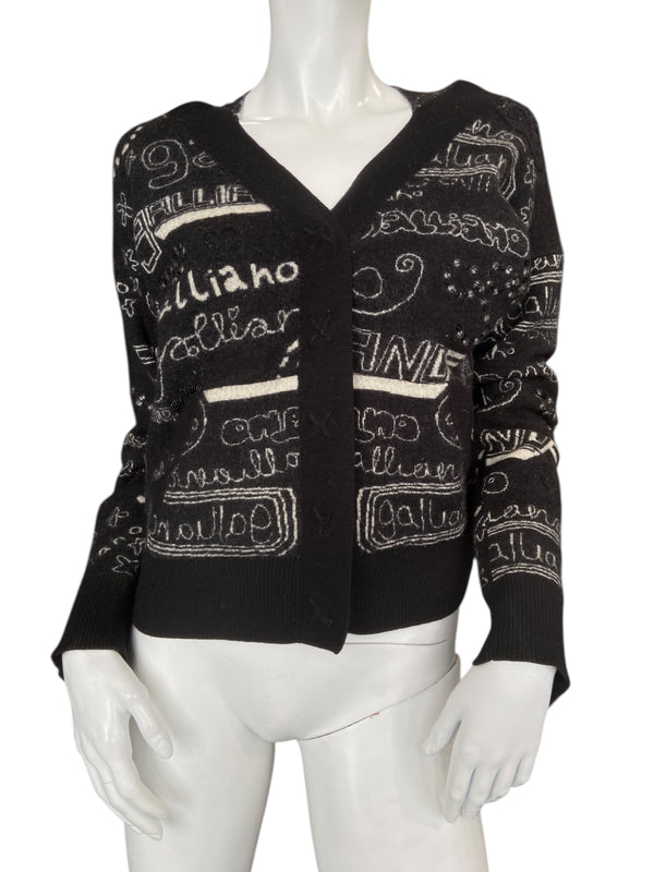 JOHN GALLIANO HOODED SWEATER