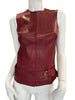 Thumbnail for PLEIN SUD LEATHER VEST
