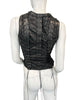 Thumbnail for PLEIN SUD F/W 2002 CAGE LEATHER VEST
