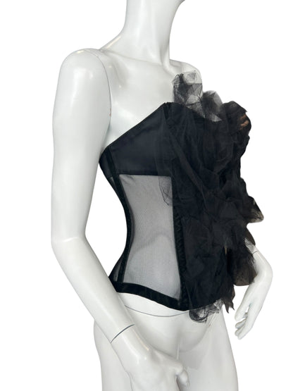 HOMEMADE TULLE BUSTIER