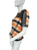 Thumbnail for BALENCIAGA LEATHER AND TARTAN TOP