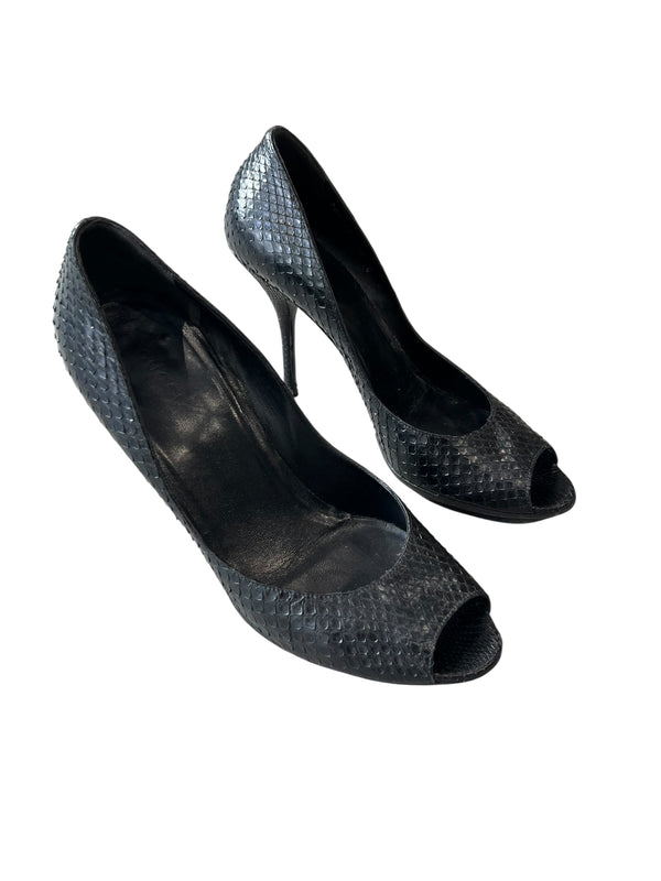 GUCCI PYTHON HEELS