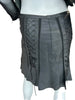 Thumbnail for VINTAGE LEATHER LACE UP SKIRT