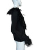 Thumbnail for DSQUARED SILK & OSTRICH FEATHERS BLOUSE