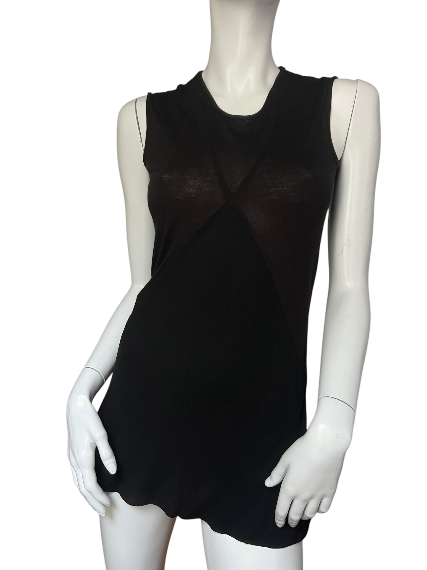 RICK OWENS SILK TOP