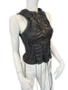 Thumbnail for PLEIN SUD F/W 2002 CAGE LEATHER VEST