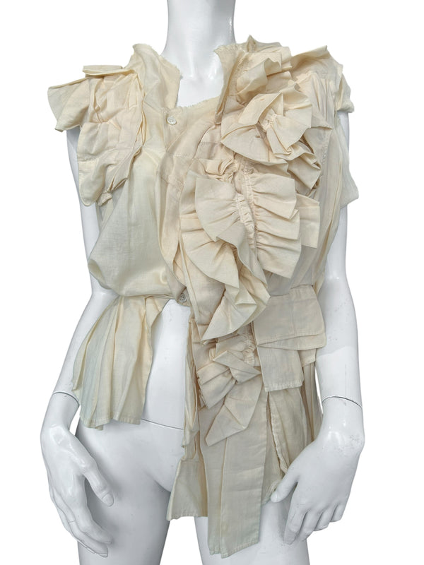 COMME DES GARÇONS FOLDED BLOUSE