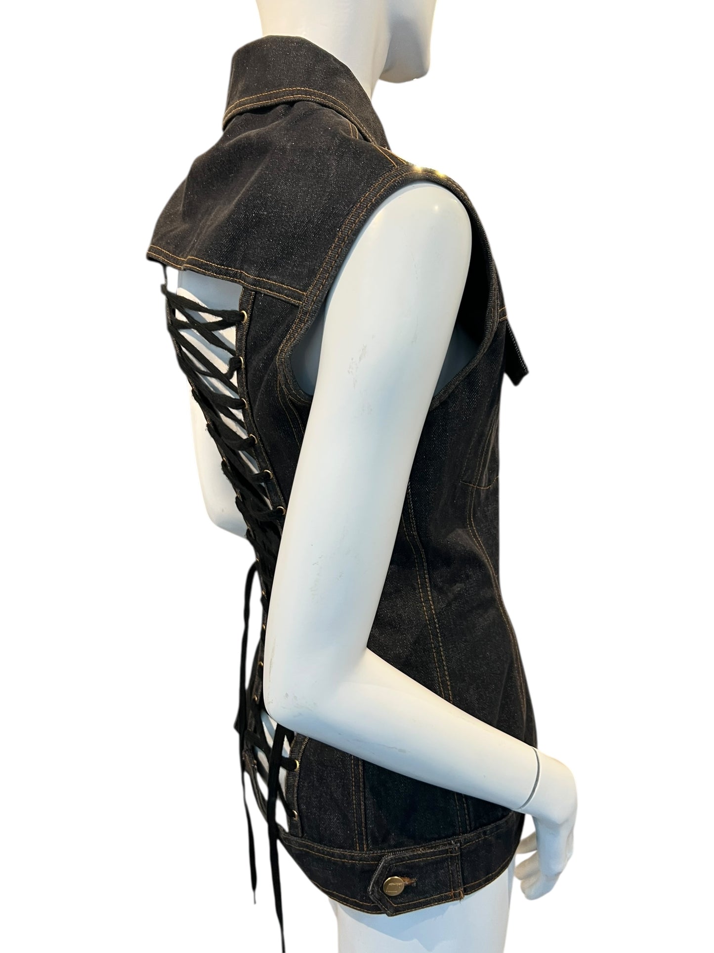 JEAN PAUL GAULTIER DENIM VEST
