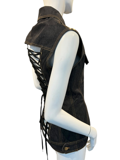 JEAN PAUL GAULTIER DENIM VEST