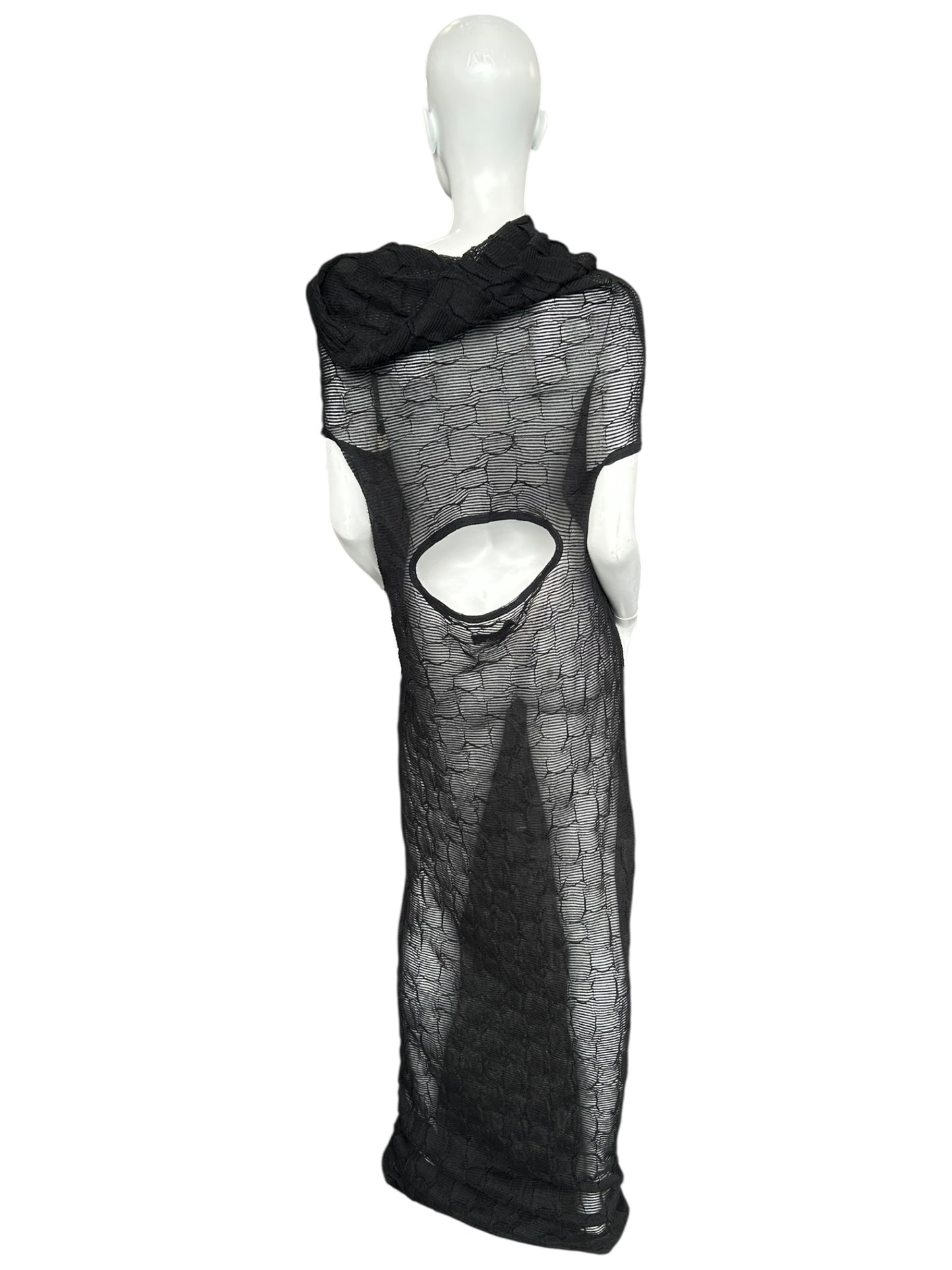 JUNYA WATANABE S/S 2016 WOOL MAXI DRESS