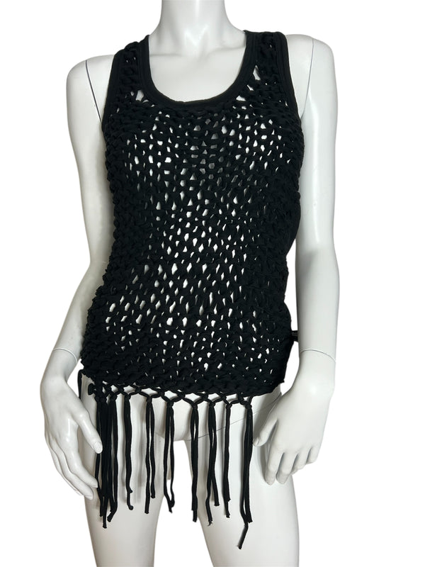 JEAN PAUL GAULTIER FRINGES TANK TOP
