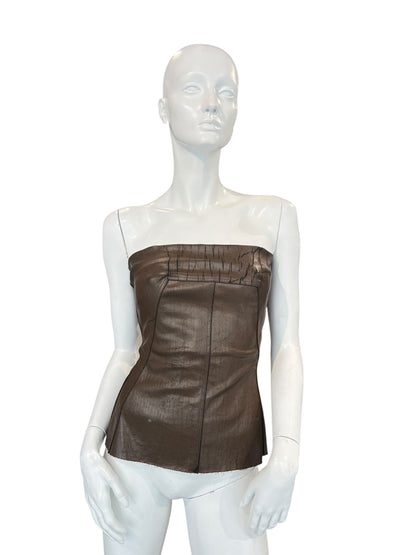 RICK OWENS F/W 2023 DENIM TOP