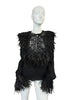 Thumbnail for DSQUARED SILK & OSTRICH FEATHERS BLOUSE