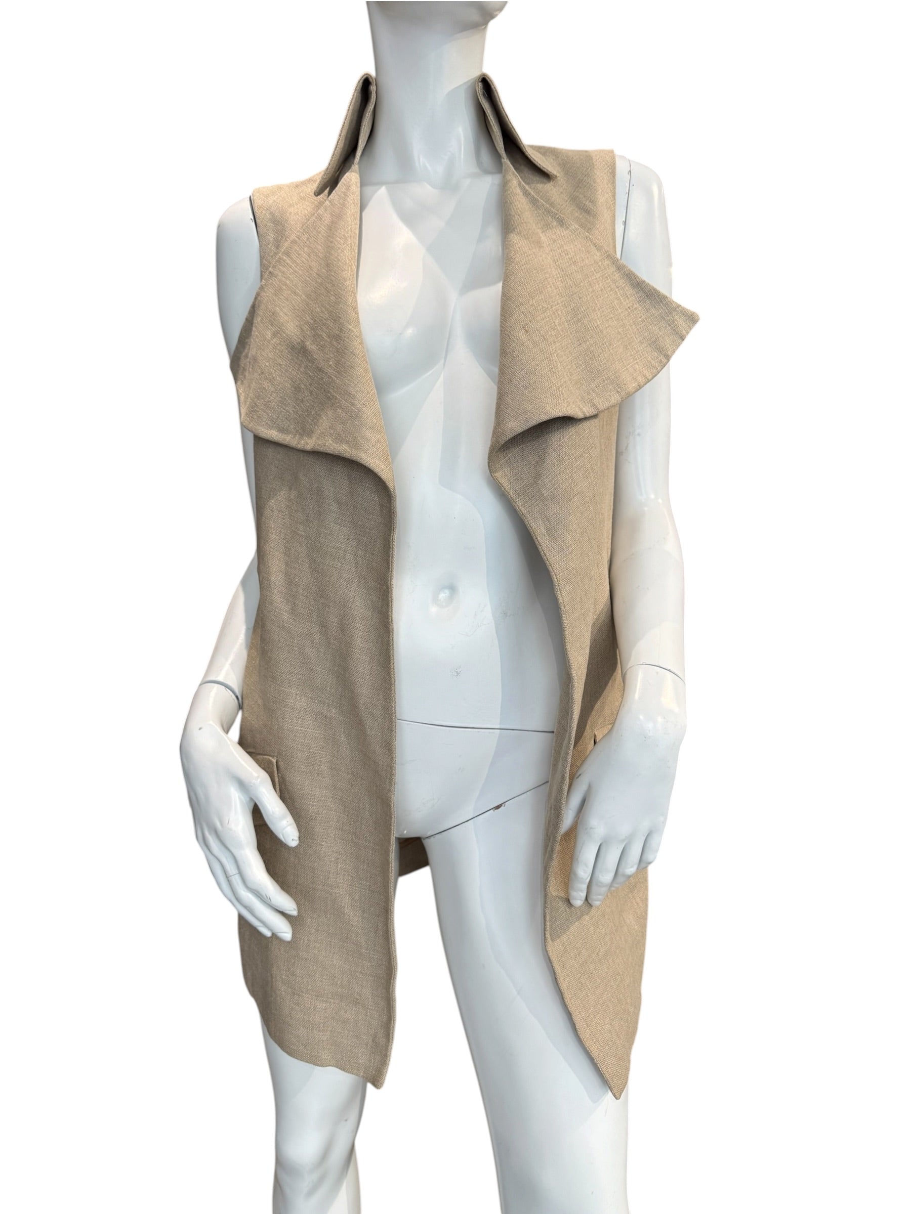 VIVIENNE WESTWOOD LINEN VEST