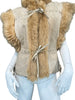 Thumbnail for CHRISTIAN DIOR FOURRURE SLEEVLESS VEST