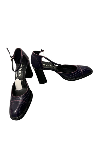 PRADA HEEL, PURPLE