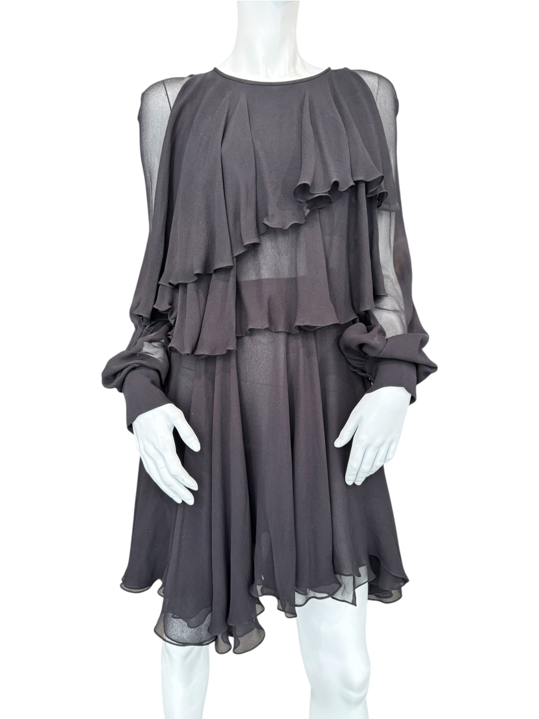 PLEIN SUD SILK DRESS