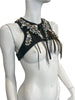 Thumbnail for ROBERTO CAVALLI LEATHER BOLERO