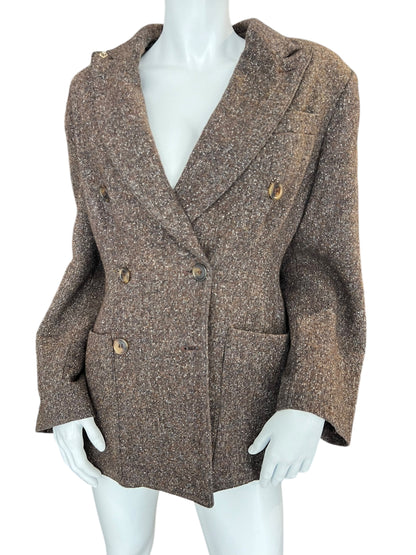 JUNIOR GAULTIER WOOL & SILK BLAZER