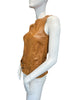 Thumbnail for PLEIN SUD LEATHER VEST